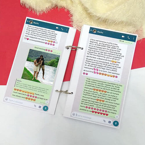 CUSTOMIZED CHAT BOOK